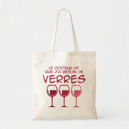 Ik heb glazen nodig tote bag