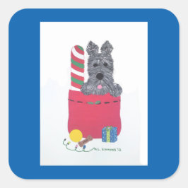 IK HEB GOED GEDAAN! VIERKANTE STICKER