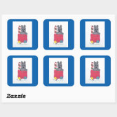 IK HEB GOED GEDAAN! VIERKANTE STICKER (Vel)