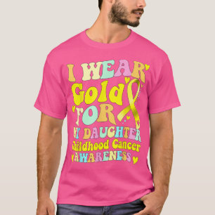 Ik heb Gold Draag voor mijn kinderkanker T-shirt