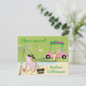 Ik heb Golf Beach Budget FLAT-beweging verplaatst Aankondiging (Staand voorkant)