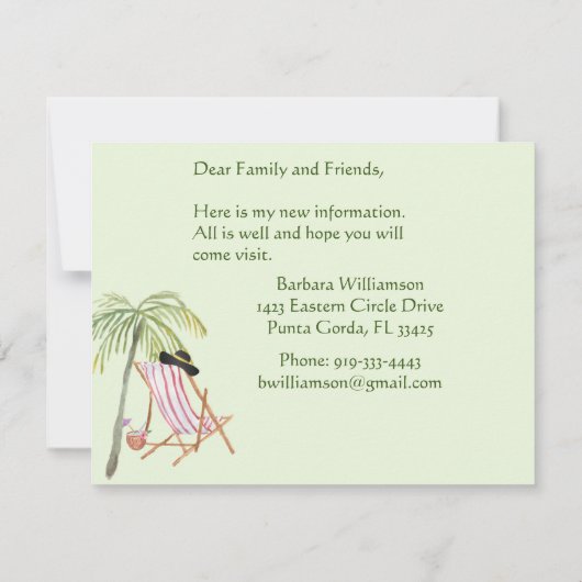 Ik heb Golf Beach Budget FLAT-beweging verplaatst Aankondiging (Achterkant)