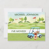 Ik heb Golf Cart Greens Man Budget Move Aankondiging (Voorkant)