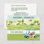 Ik heb Golf Cart Greens Man Budget Move Aankondiging (Voorkant / Achterkant)