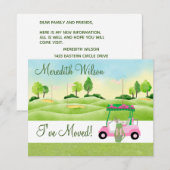 Ik heb Golf Cart Greens Sun Budget Move Aankondiging (Voorkant / Achterkant)