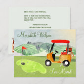 Ik heb Golf Cart Greens Sun Budget Move Aankondiging (Voorkant / Achterkant)