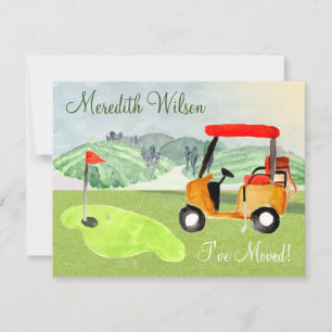 Ik heb Golf Cart Greens Sun Budget Move Aankondiging