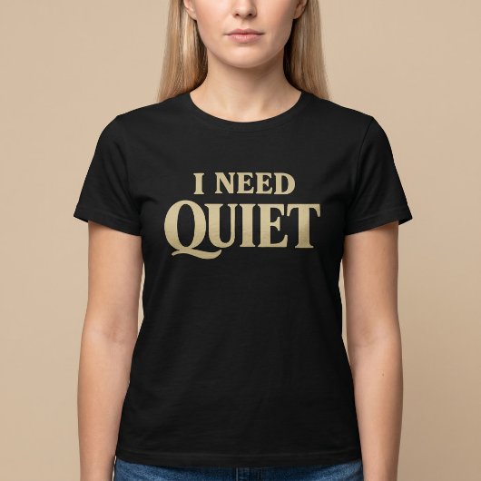 Ik heb grappig rust nodig t-shirt
