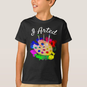 Ik heb grappige artiest t-shirt