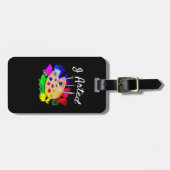 Ik heb grappige kunstenaar gemaakt bagagelabel (Voorkant horizontaal)