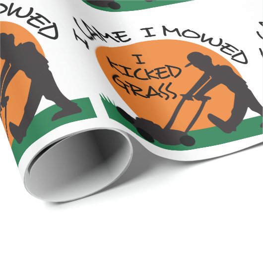 Ik heb Grass Cadeaupapier (Rol Hoek)