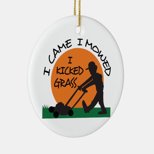 Ik heb Grass Keramisch Ornament (Rechts)