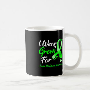 Ik heb Green Draag voor Brain Disabilities Awarene Koffiemok