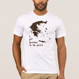 Ik heb Griekenland Grease op mijn Shirt. T-shirt
