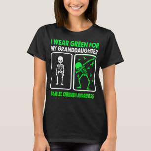 Ik heb groen Draag voor mijn kleindochter gehandic T-shirt