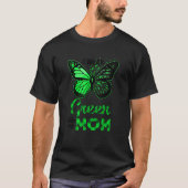 Ik heb groen Draag voor mijn moeder vlinderziekte  T-shirt (Voorkant)