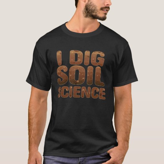 IK HEB GRONDWETENSCHAP ALS NERD GRONDWETENSCHAPPER T-SHIRT (Voorkant)