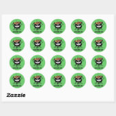 Ik heb guacamole ronde sticker (Vel)