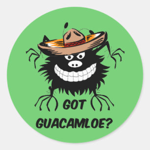 Ik heb guacamole ronde sticker