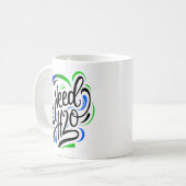 Ik heb H2O-script nodig Koffiemok (Voorkant links)