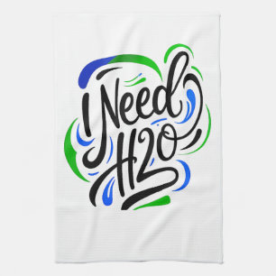 Ik heb H2O-script nodig Theedoek