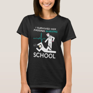 Ik heb haar Afstuderen van de verpleegschool overl T-shirt