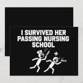 Ik heb haar dood overleefd Verpleegstersschool Ver Kaart (Voorkant / Achterkant)