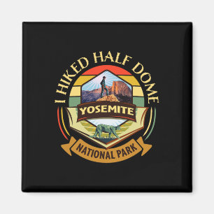 Ik heb Half Dome Yosemite National Park gewandeld Magneet