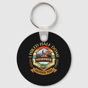 Ik heb Half Dome Yosemite National Park gewandeld Sleutelhanger