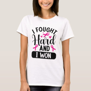 Ik heb hard gevochten t-shirt