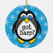 Ik heb Harp (Funny) Ornament (Voorkant)