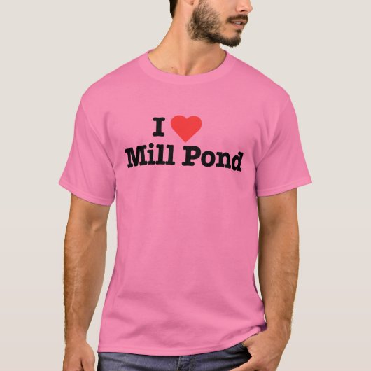 Ik heb hart Mill Pond! T-shirt (Voorkant)