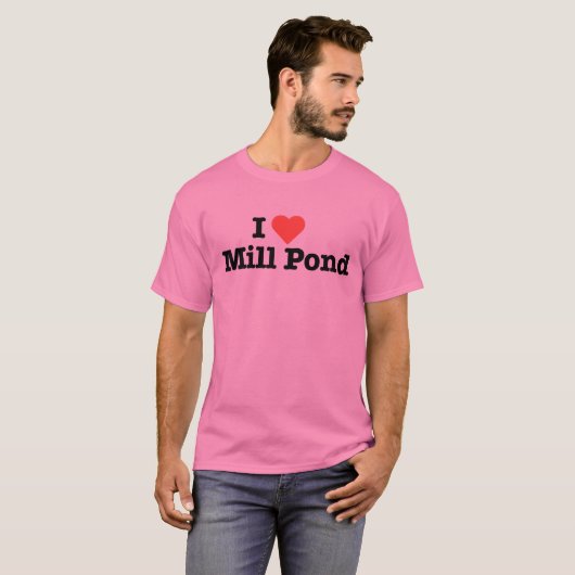 Ik heb hart Mill Pond! T-shirt (Voorkant volledig)