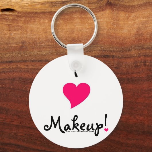 Ik heb hartmekup. sleutelhanger (Voorkant)