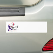 Ik heb hartproblemen bumpersticker (Op auto)