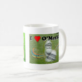 Ik heb hartstochtelijk obama getekend, mok (Voorkant rechts)