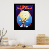 Ik heb heldere ideeën. poster (Keuken)