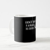 Ik heb hem eerst gebogen. koffiemok (Voorkant links)
