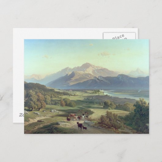 Ik heb hem in Horseback meegenomen met zijn vee in Briefkaart (Voorkant / Achterkant)