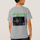 Ik heb hersencellen...... t-shirt (Achterkant)