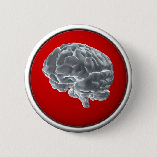 Ik heb hersenen. ronde button 5,7 cm (Voorkant)