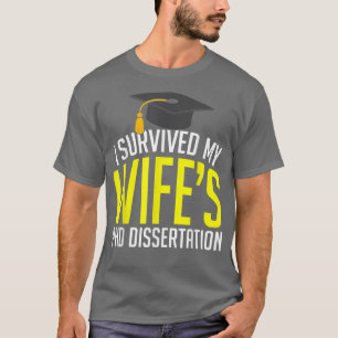 Ik heb het Afstudeerder van de PhD Dissertation Fu T-shirt