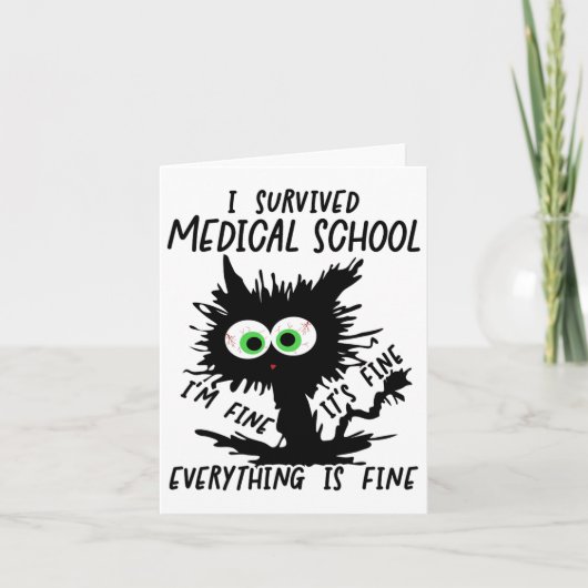 Ik heb het Afstuderen van de Med School 2025 overl Kaart (Voorkant)