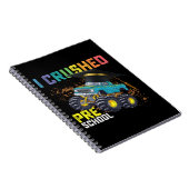 Ik heb het Afstuderen van de Preschool Monster Tru Notitieboek (Rechterzijde)