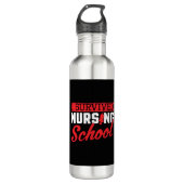 Ik heb het Afstuderen van verpleegkundige overleef Waterfles (Voorkant)