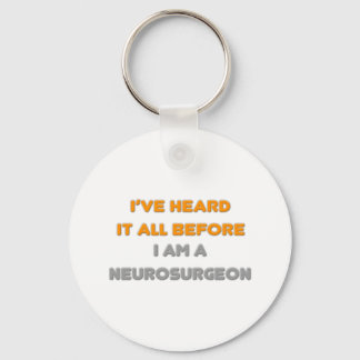 Ik heb het al eerder gehoord ... Neurochirurg Sleutelhanger