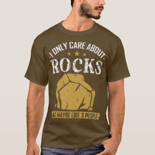 Ik heb het alleen over gesteenten geoloog t-shirt
