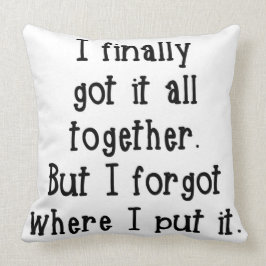 Ik heb het allemaal bij Pillow. Kussen