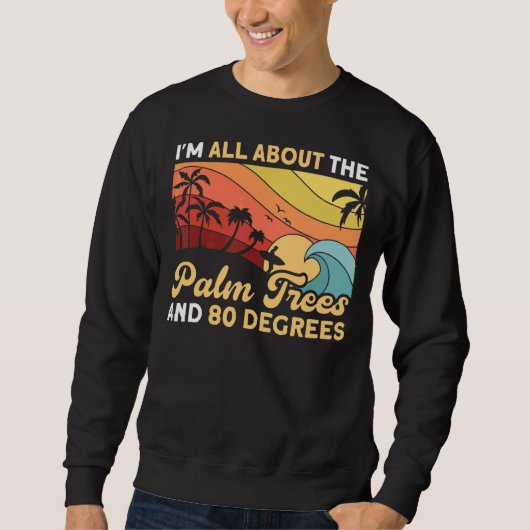Ik heb het allemaal over de Palm Trees Matching Gr Trui (Voorkant)