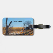 Ik heb het Australische bagagelabel overleefd (Achterkant horizontaal)